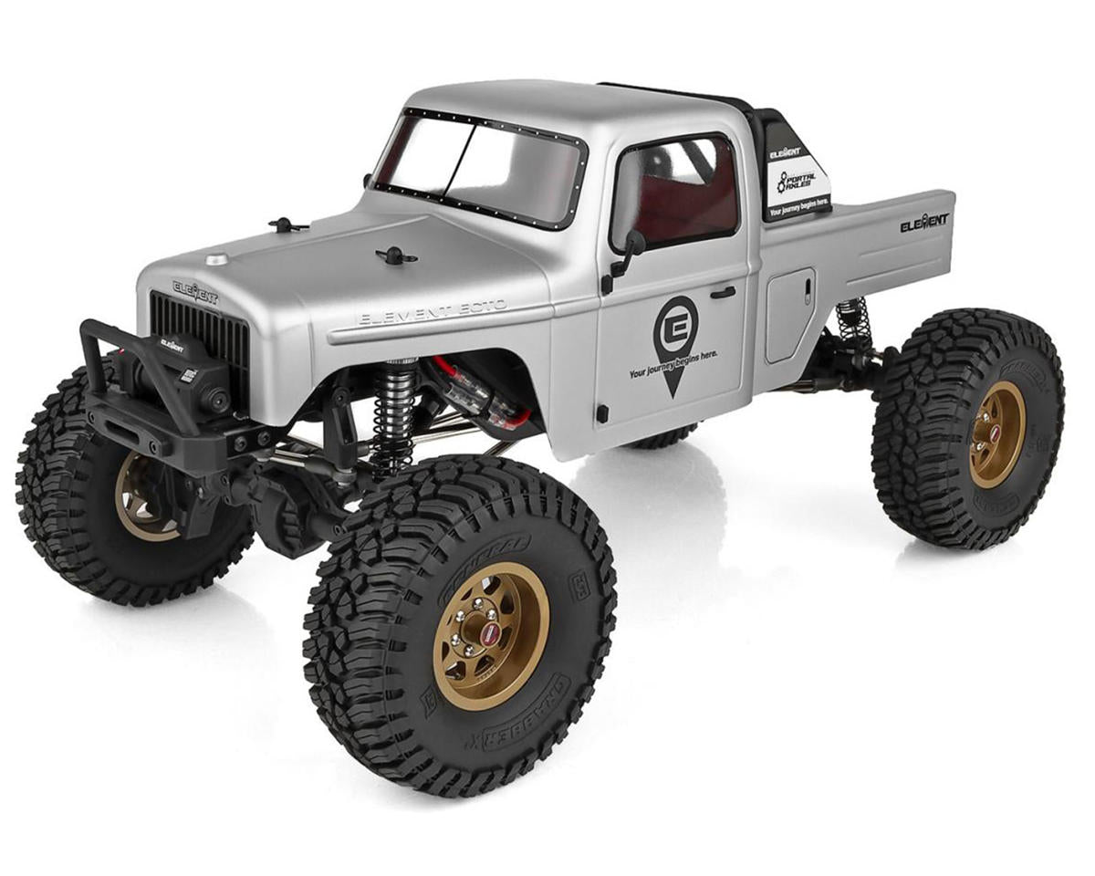 Element RC - Enduro Ecto Portal Trail Truck 4x4 RTR 1/10 Rock Crawler Combo (Grey)