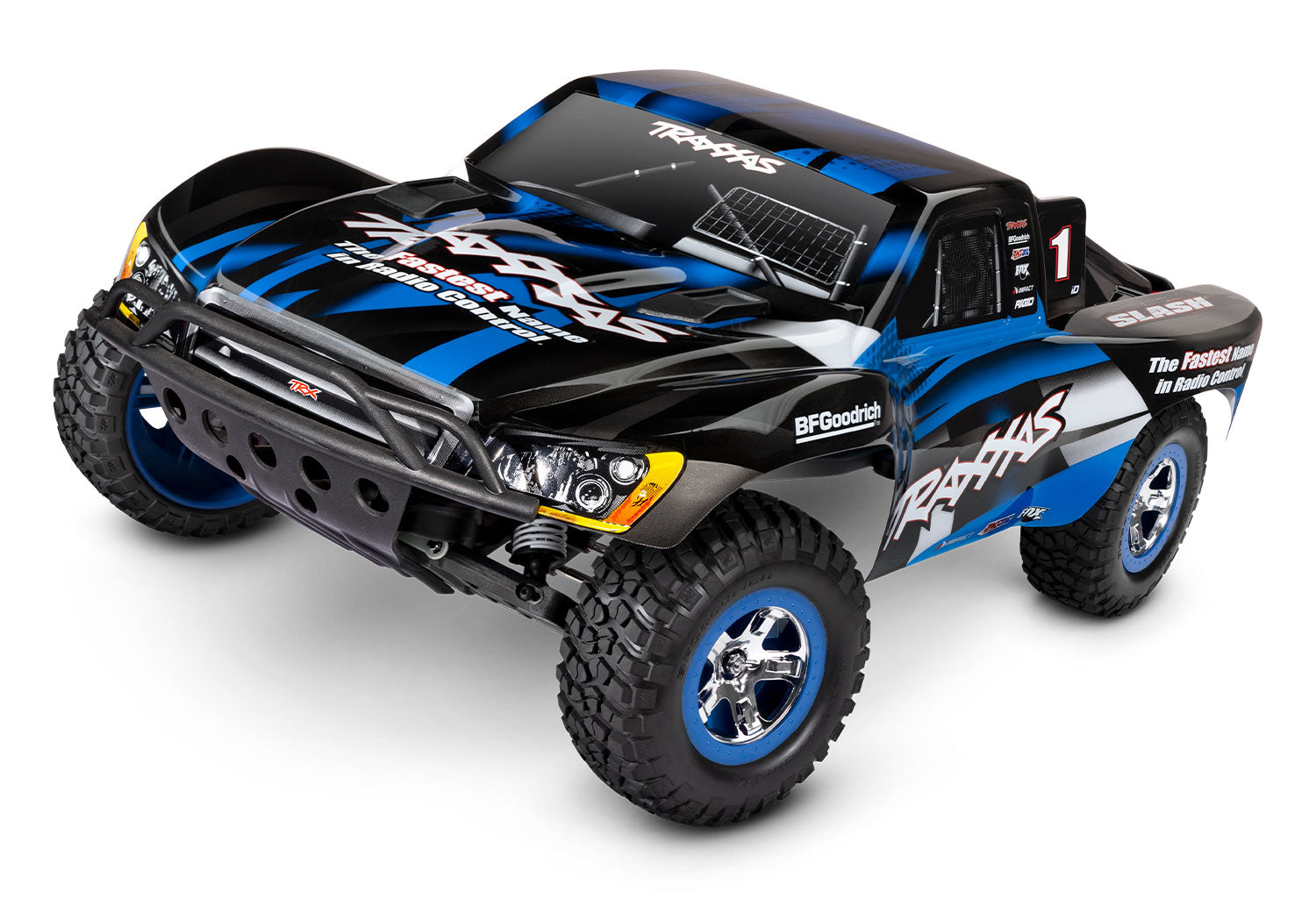 Traxxas - Slash 1/10-Scale 2WD Short Course Racing Truck with TQ™ 2.4GHz radio system, Azul