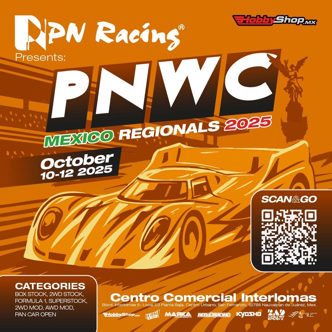 Inscripción "PNWC Mexico Regionals" 2025 1er Auto