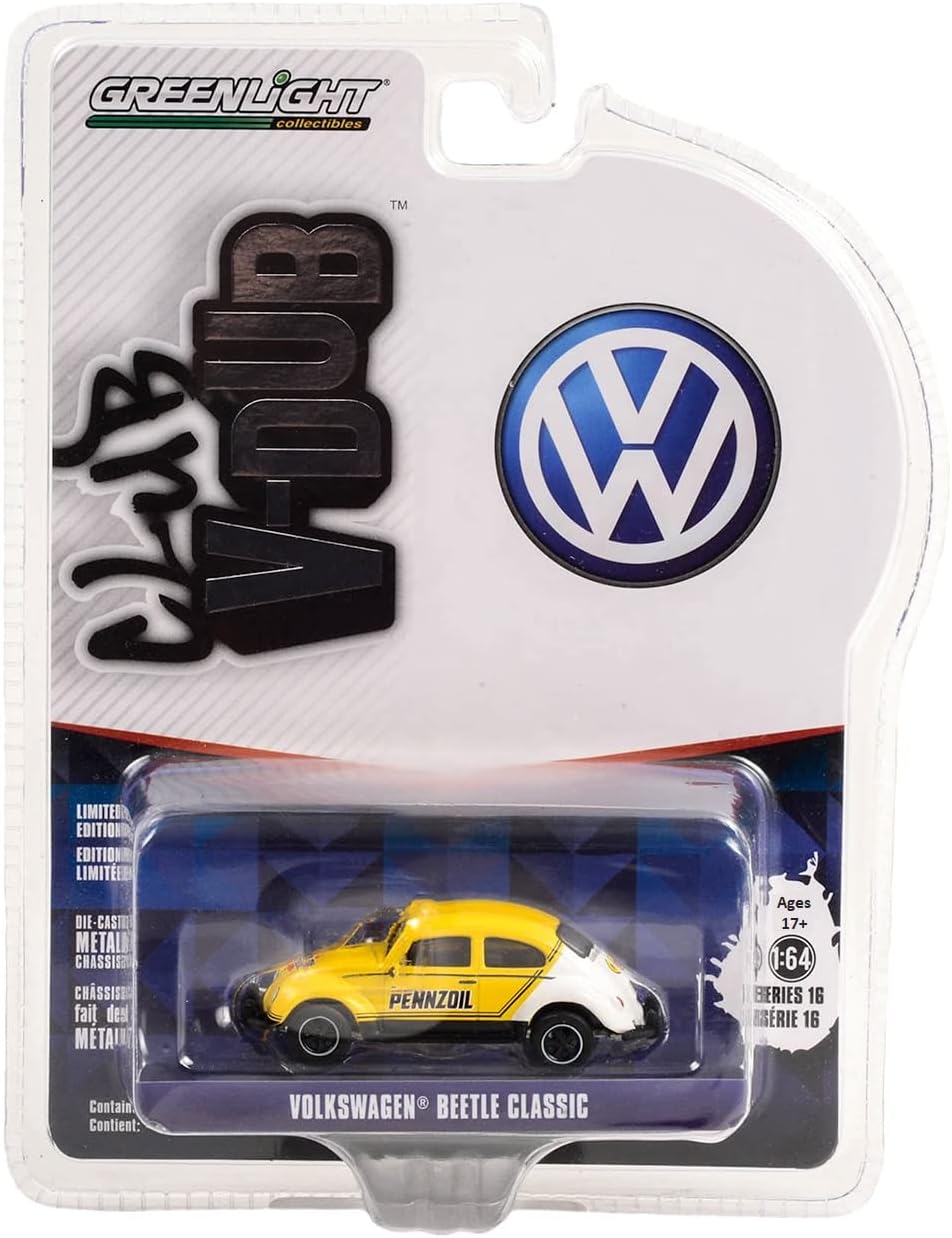 Greenlight - Club V-DUB Volkswagen Beetle Classic, escala 1:64