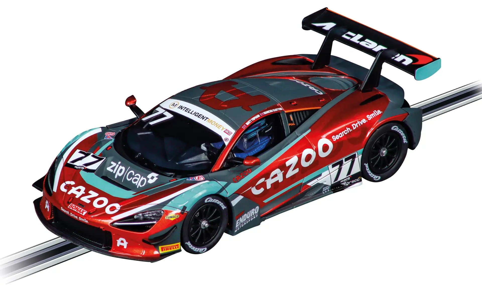 Carrera - "McLaren 720S GT3 "Enduro Motorsport, No.77" British GT 2031" Analogo, Escala 1/32