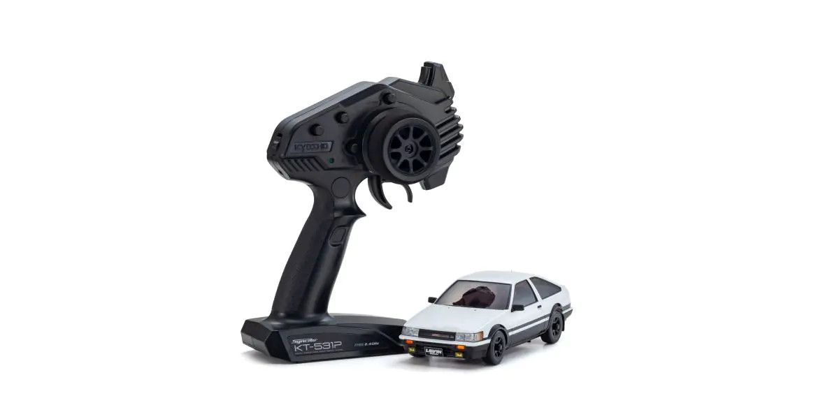 Kyosho - MINI-Z AWD Toyota Corolla Levin AE86 White / Black