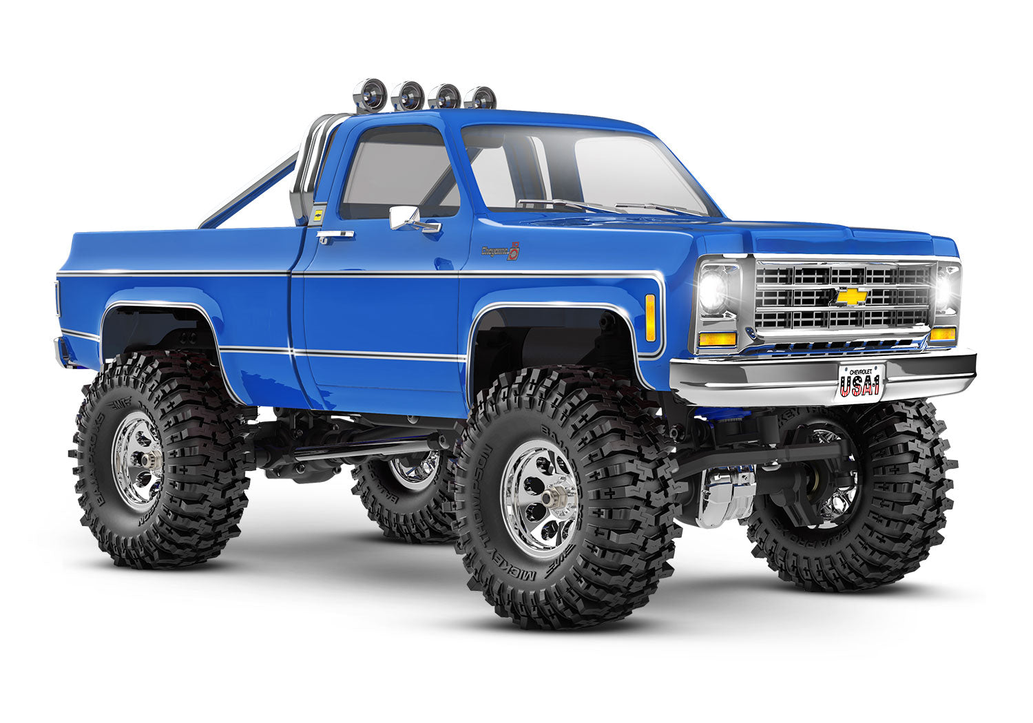 Traxxas - 1/18 Trx-4M Chevrolet K10 High Trail, Azul