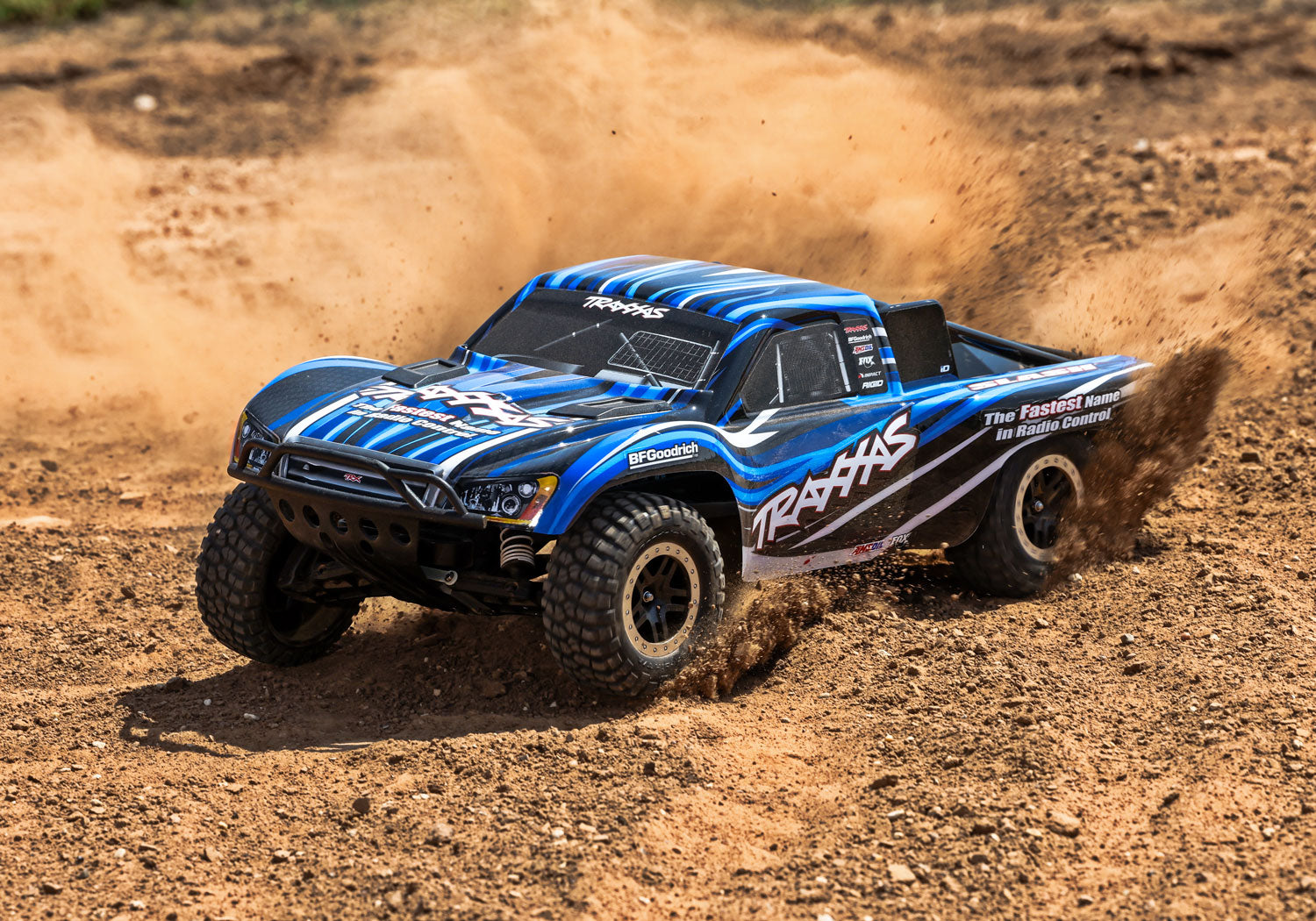 Traxxas - Slash 1/10 RTR 2WD Short Course Truck w/XL-5 ESC, TQ 2.4GHz Radio, Battery & USB-C Charger, Azul