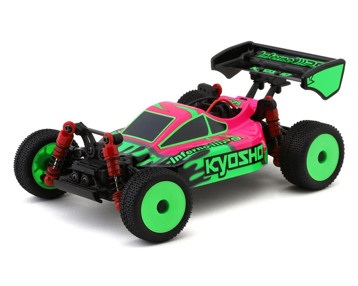 Kyosho - MINI-Z MINI-Z Buggy Readyset INFERNO MP9 TKI Pink / Green
