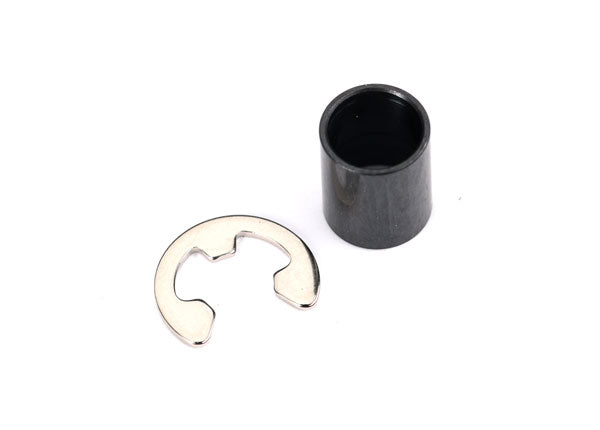 Traxxas - Spacer, motor shaft (steel)/ e-clip (1)