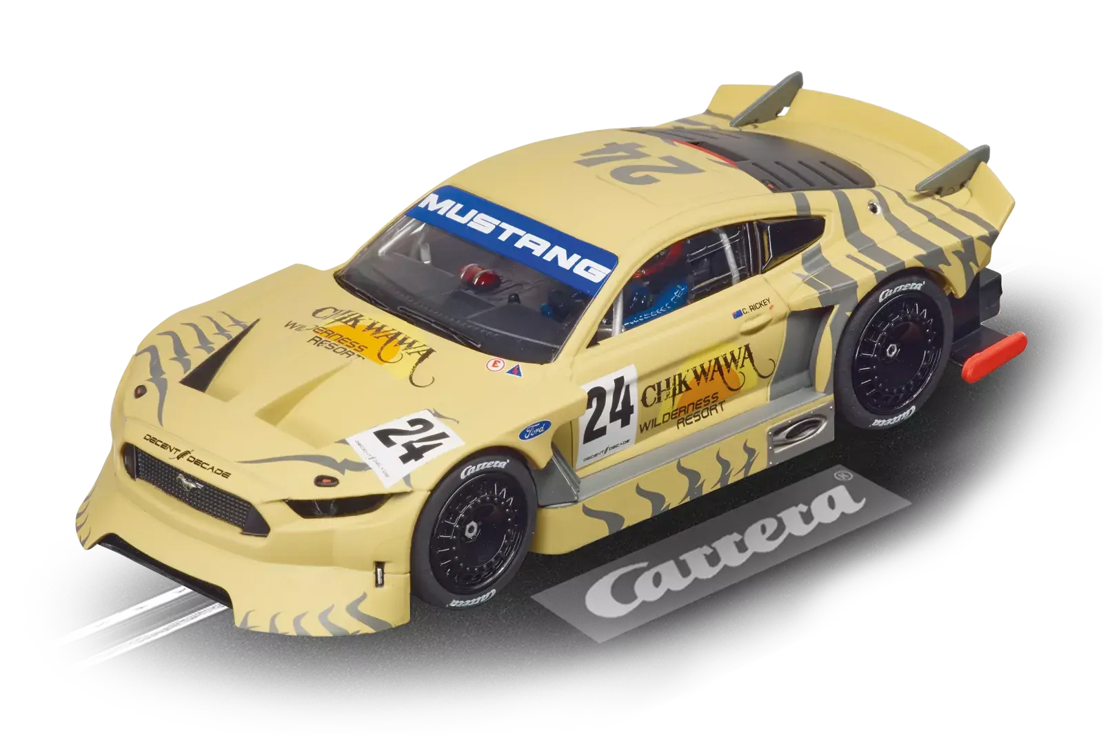 Carrera - Ford Mustang GTY "No.24" Analogo, Escala 1/32