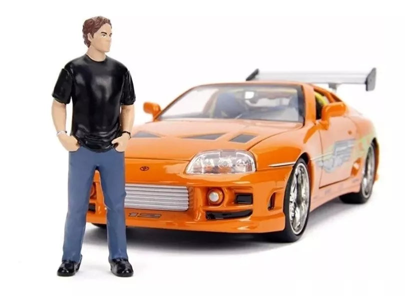 Jada Toys - Fast & Furious Brian's Toyota Supra, escala 1:24
