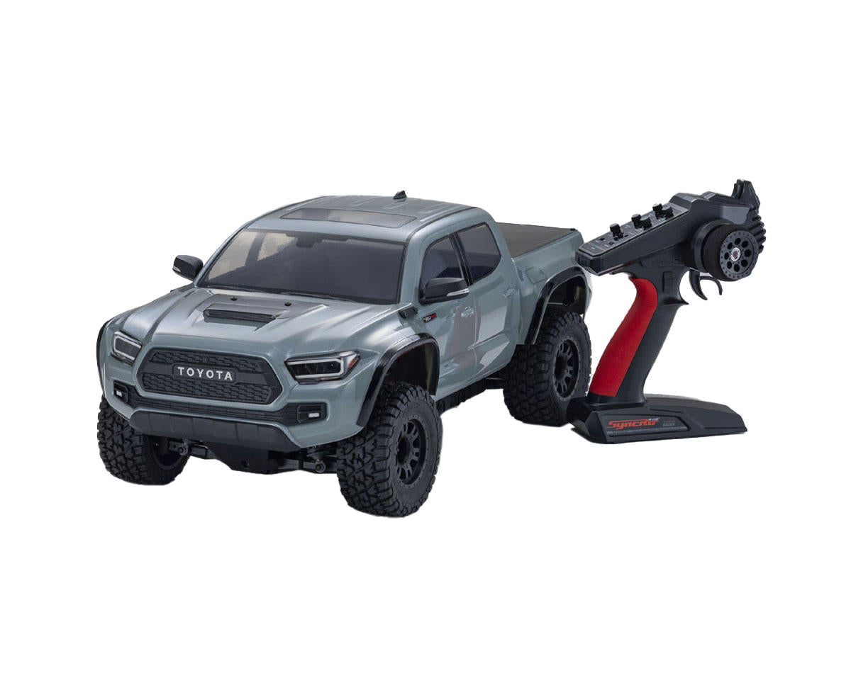 Kyosho - 1:10 Scale Radio Controlled Electric Powered 4WD KB10L Series readyset 2021 Toyota Tacoma TRD Pro Lunar Rock