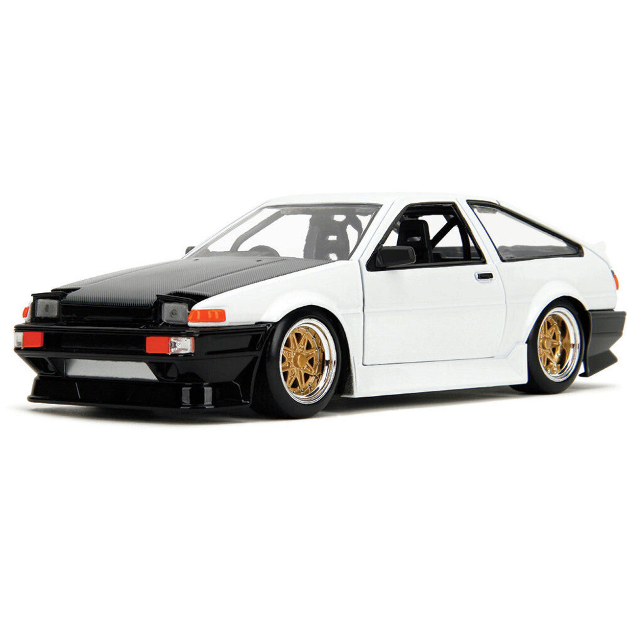 Jada Toys - JDM - 1986 Toyota Trueno AE86 - White, escala 1:24