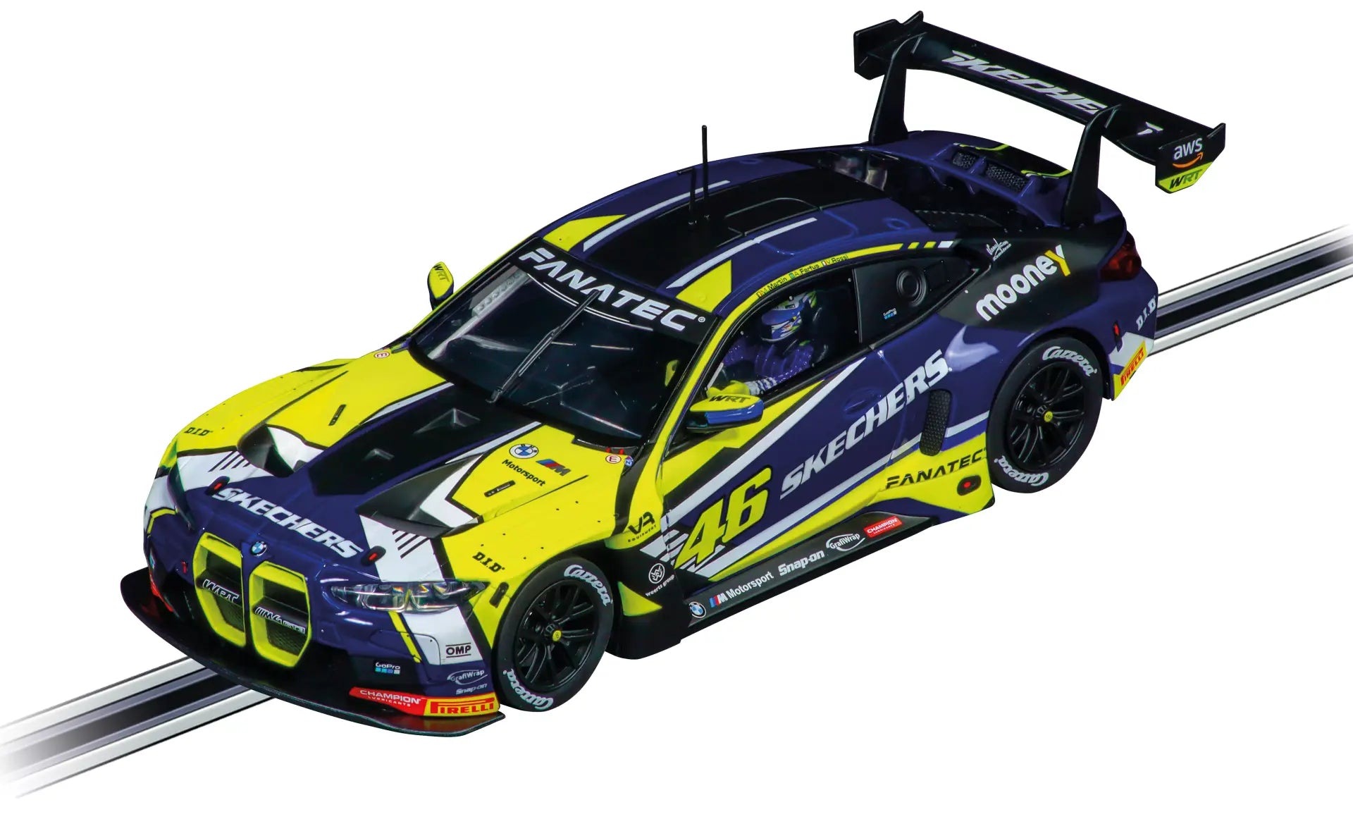 Carrera - "BMW M4 GT3 "Valentino Rossi, No.46" Digital, Escala 1/24