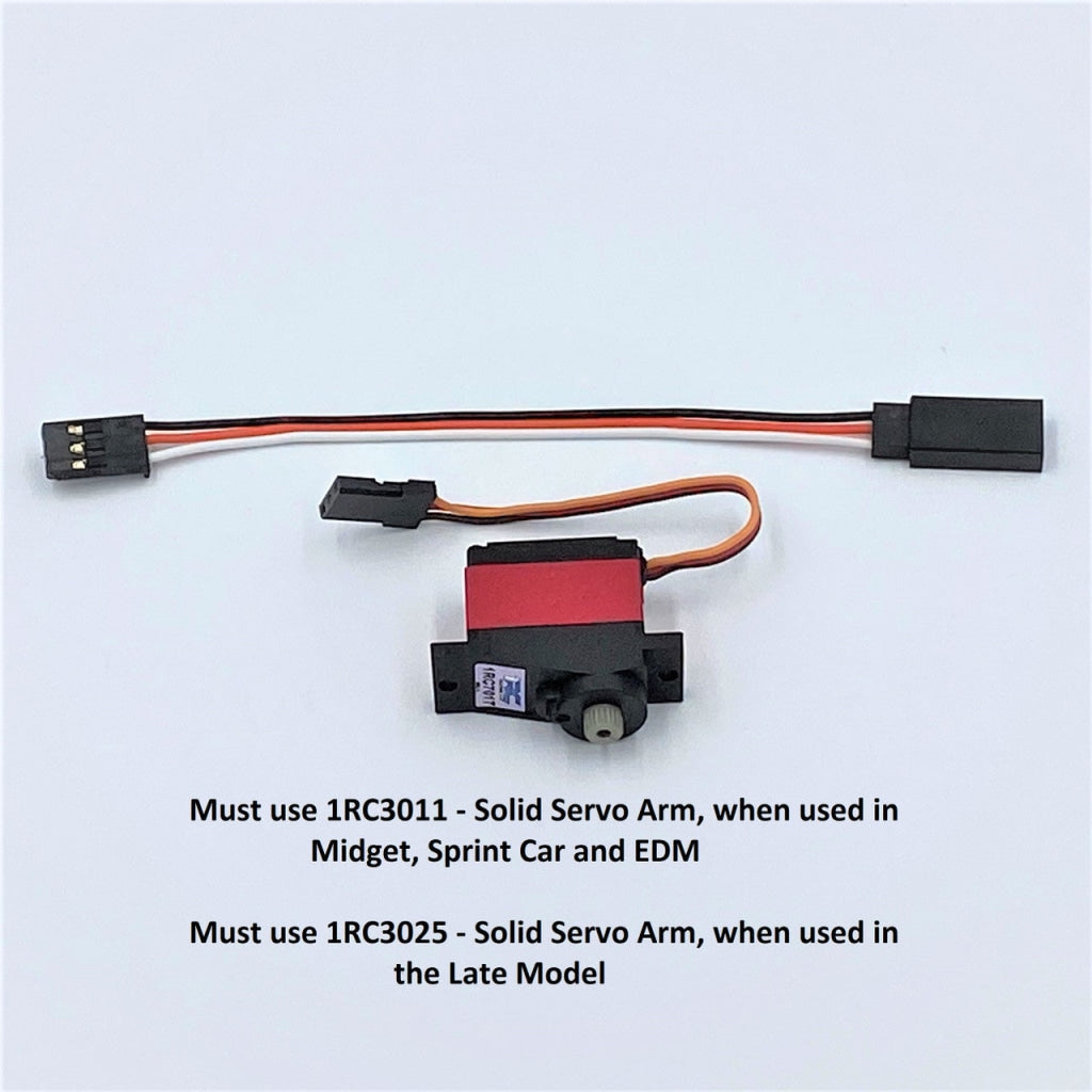 1Rc Racing - Steering Servo Digital Metal Gear 18Th Scale En Existencia