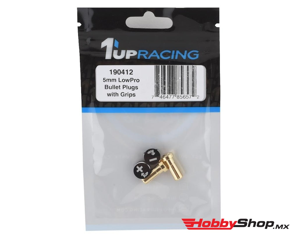 1´up - Lowpro Bullet Plugs & Grips 5Mm Black/black En Existencia