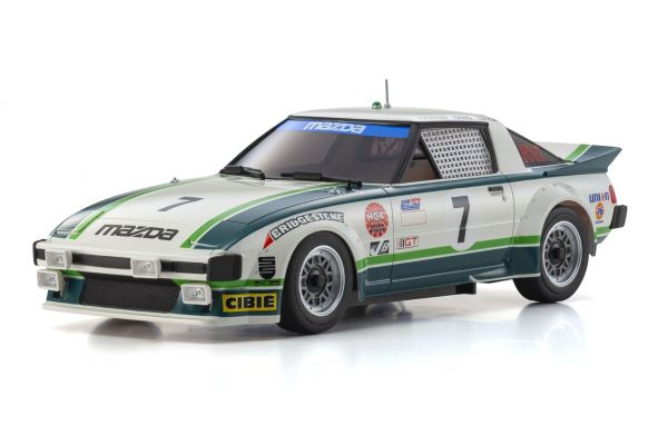 Kyosho - MINI-Z RWD MR-04 readyset MAZDA SAVANNA RX-7 (SA22C) "1979 DAYTONA GTU CLASS WINNER No.7"