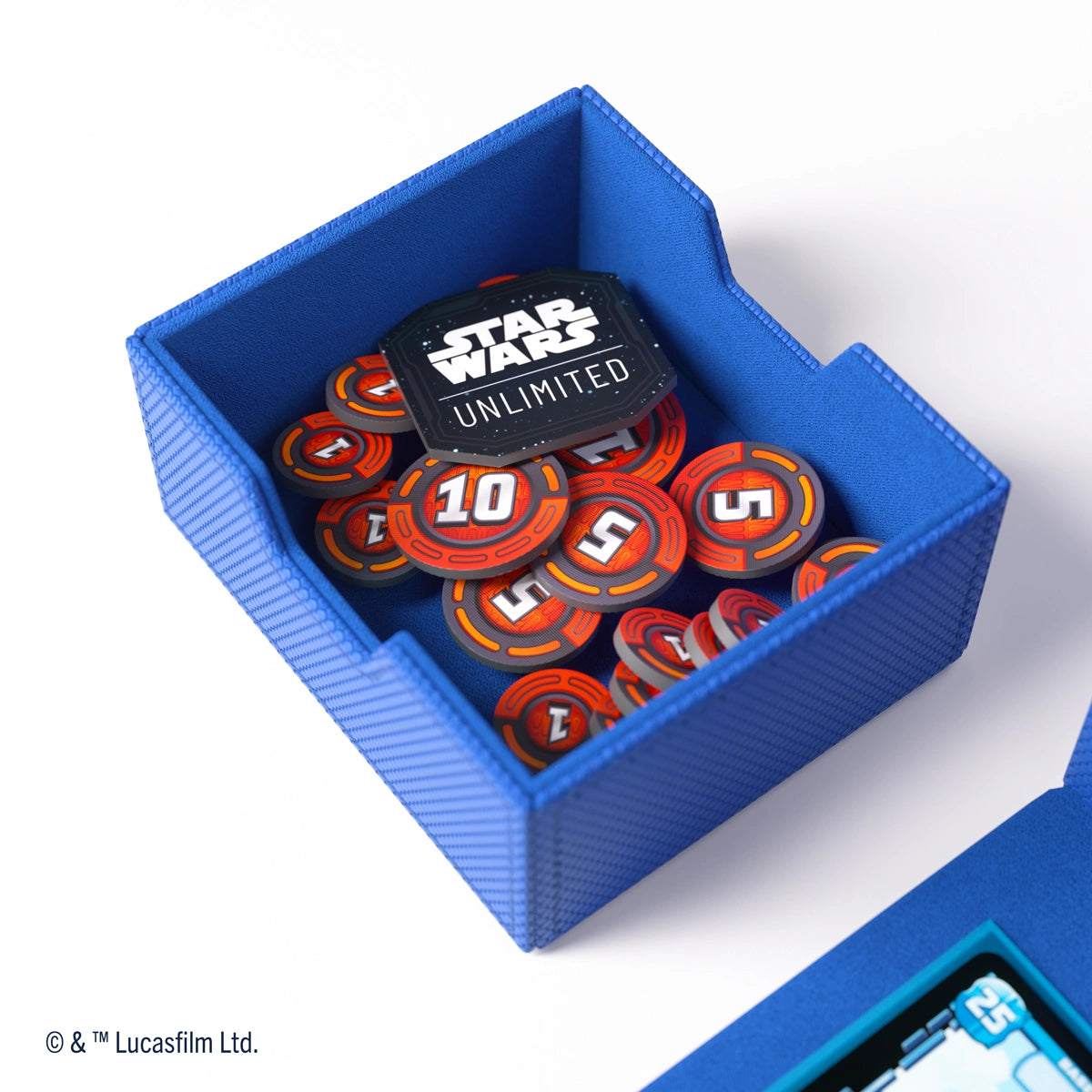 Gamegenic - Star Wars: Unlimited - Deck Pod - Estuche para tarjetas - Azul