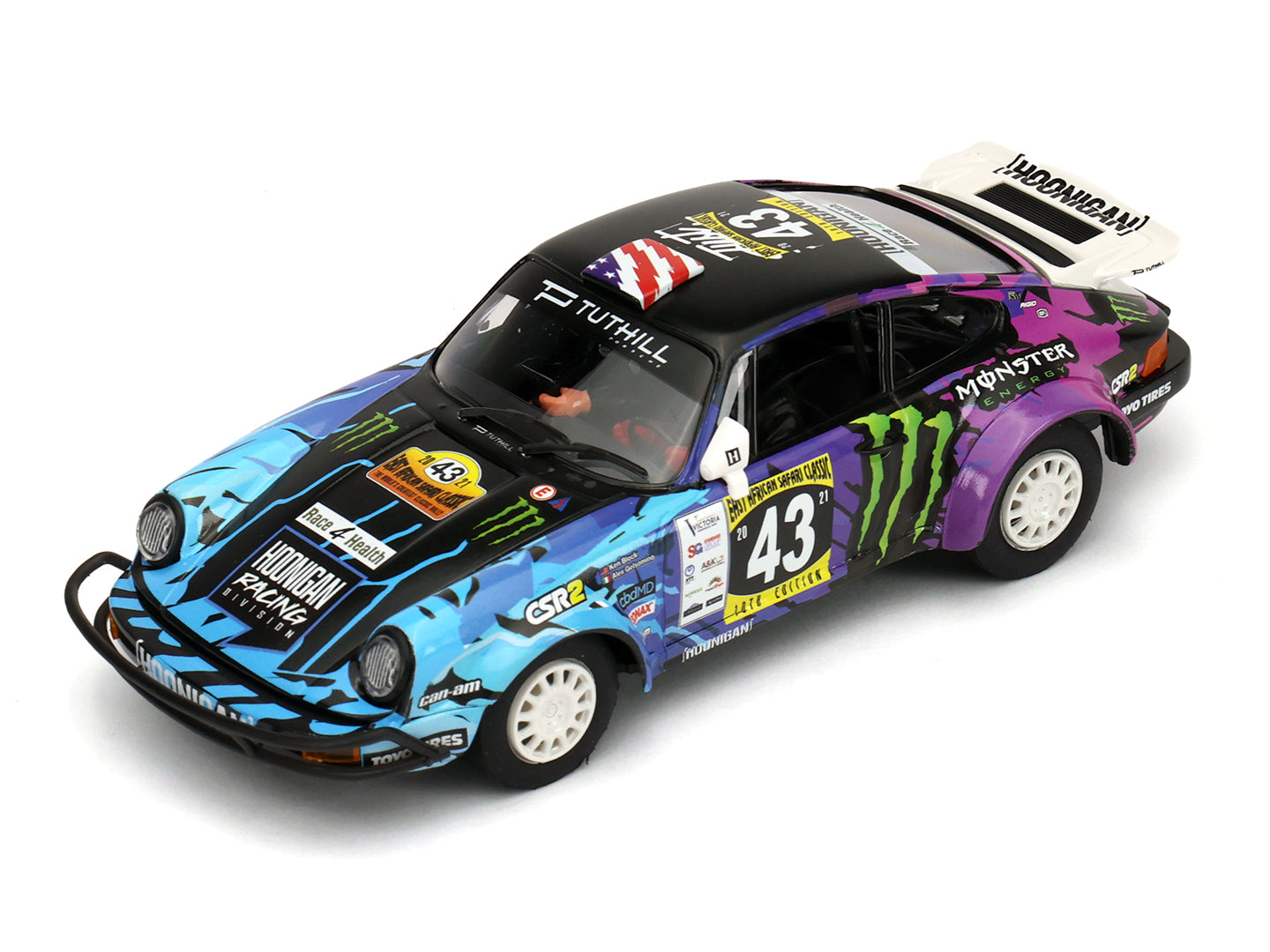 Fly - Porsche 911 - Ken Block #43 - ´21 Rally East African Safari - Análogo escala 1/32