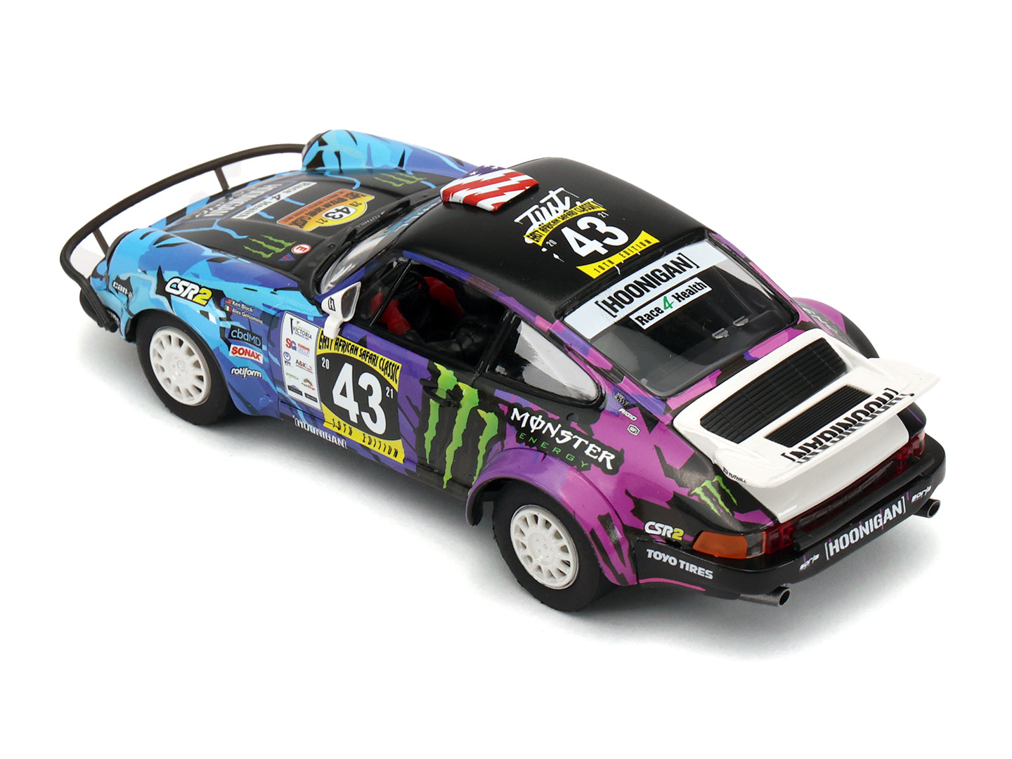 Fly - Porsche 911 - Ken Block #43 - ´21 Rally East African Safari - Análogo escala 1/32