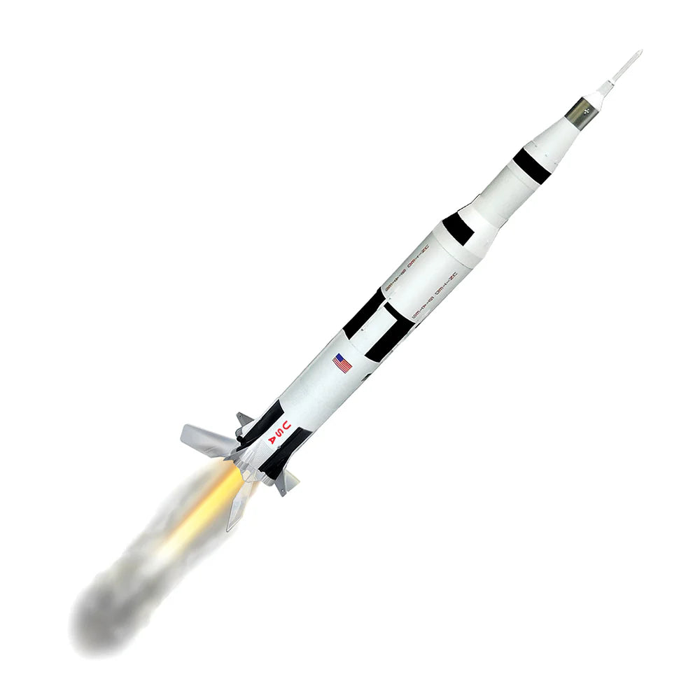 Estes - Saturn V 50th Anniversary Model Rocket Kit, Ready to Fly, 1:200 Scale