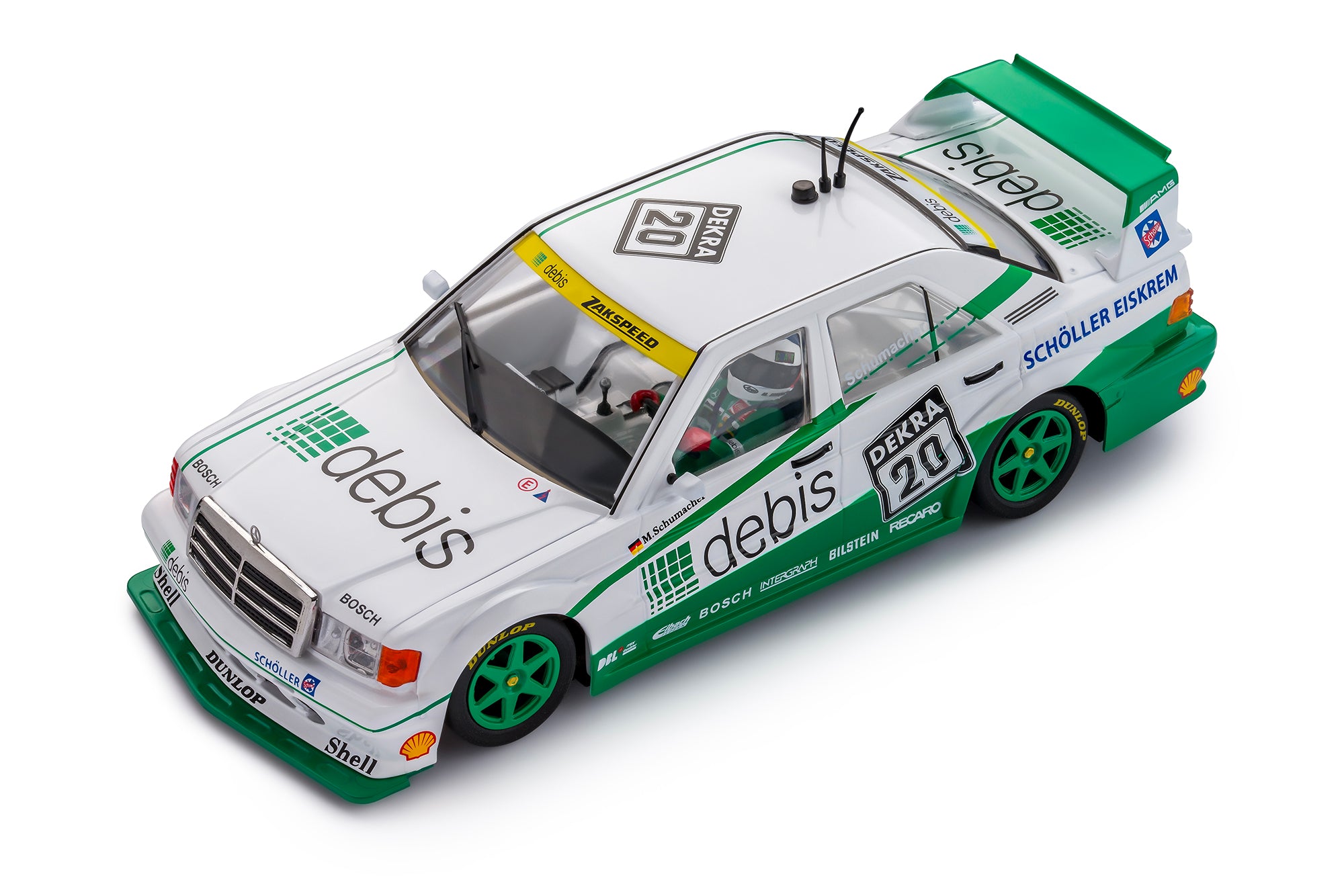 Slot.It - Mercedes 190E - Schumacher #20 - '91 Norisring