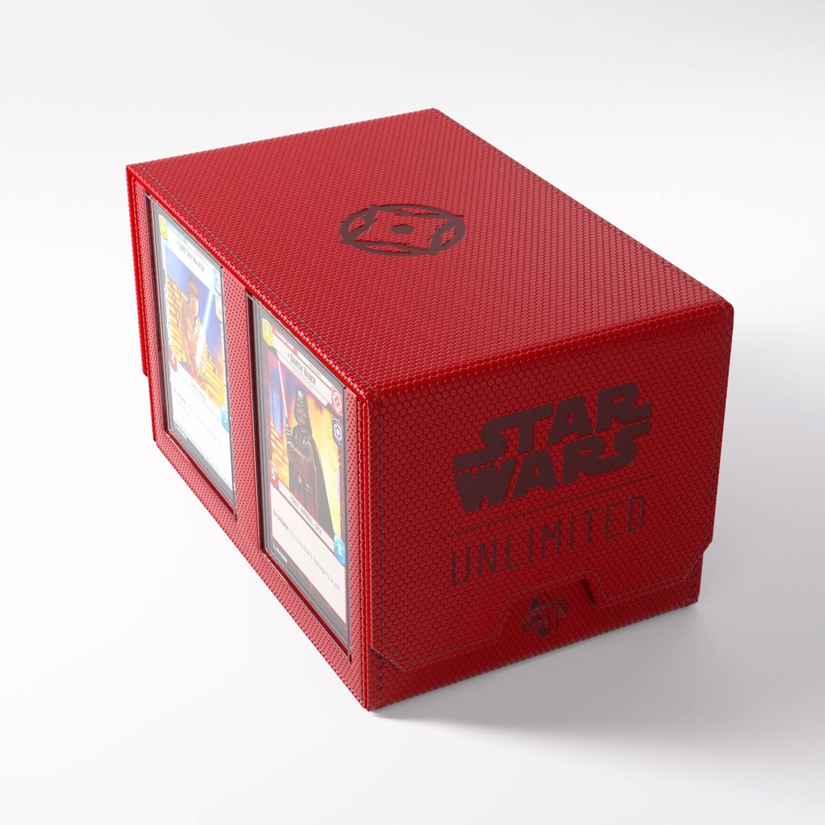Gamegenic - Star Wars: Unlimited - Double Deck Pod - Estuche para tarjetas - Rojo
