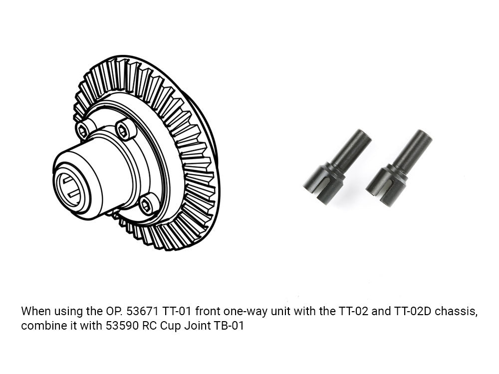 Tamiya - Universal Shaft Assembly (TT-01, TT-02 & TA04)