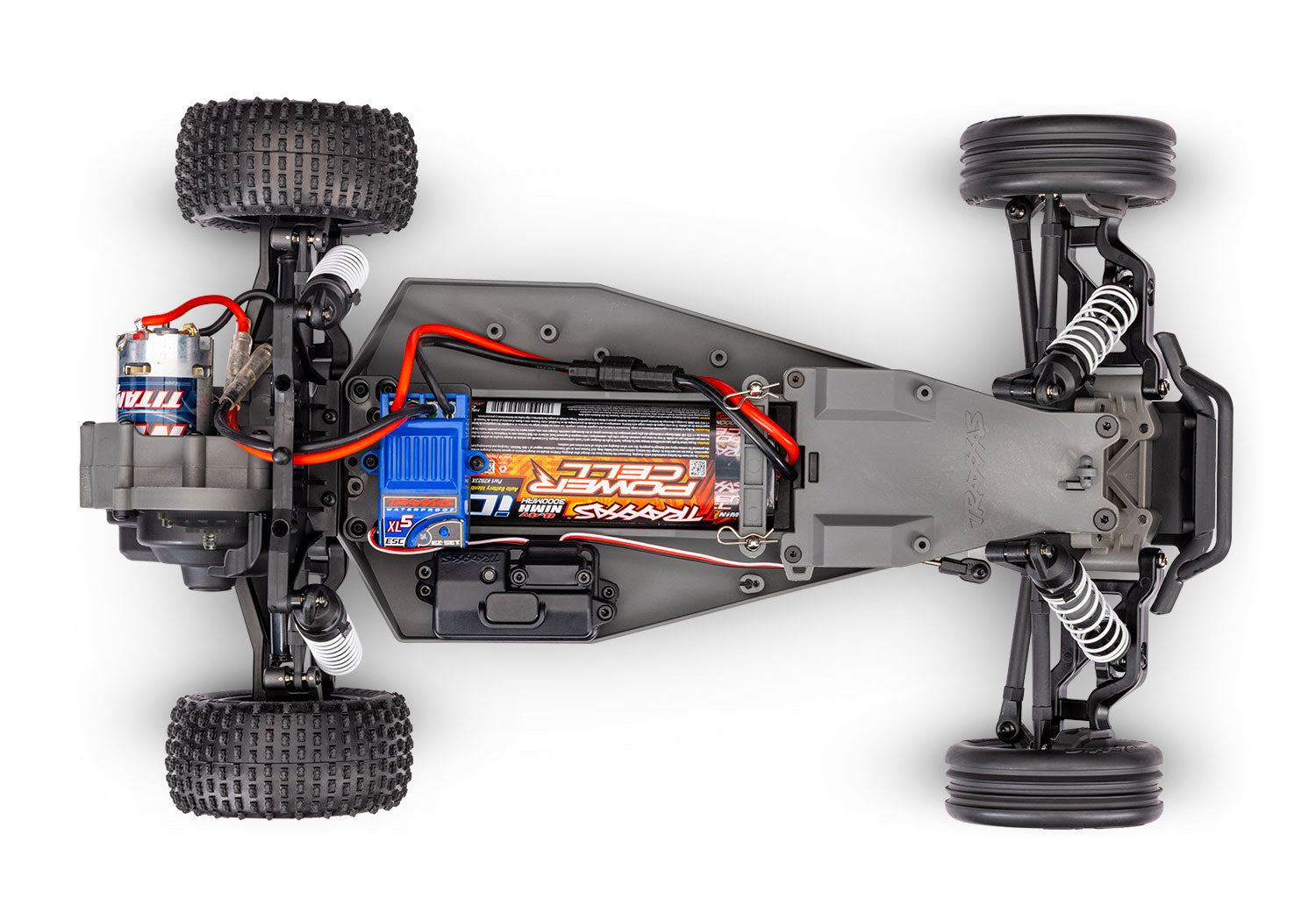Traxxas - Bandit HD 1/10 RTR 2WD Electric Buggy w/XL-5 ESC, TQ 2.4GHz Radio, Battery & USB-C Charger, Azul