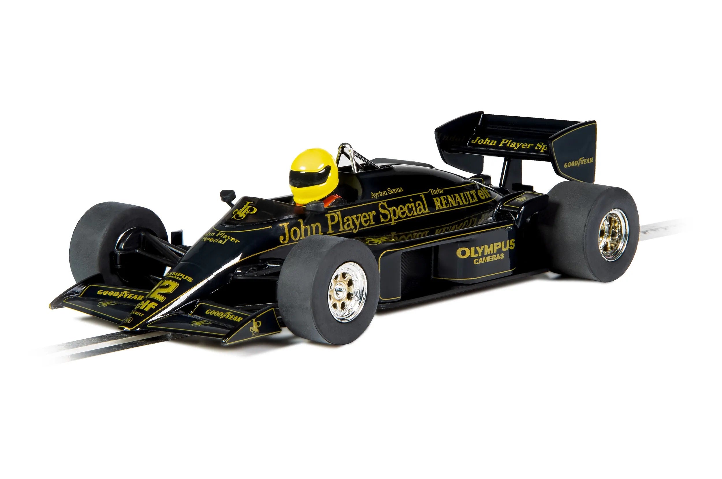 Scalextric - Lotus 97T Portuguese GP 1985 - Ayrton Senna - Análogo, Escala 1/32