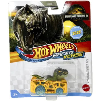 Mattel - Racer Verse Tyrannosaurus Rex Jurassic World Hot Wheels