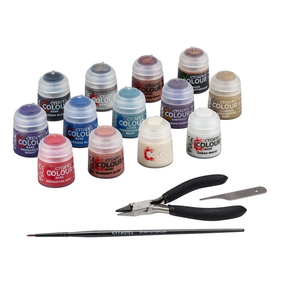 Games Workshop - Warhammer 40,000: Paints + Tools Set