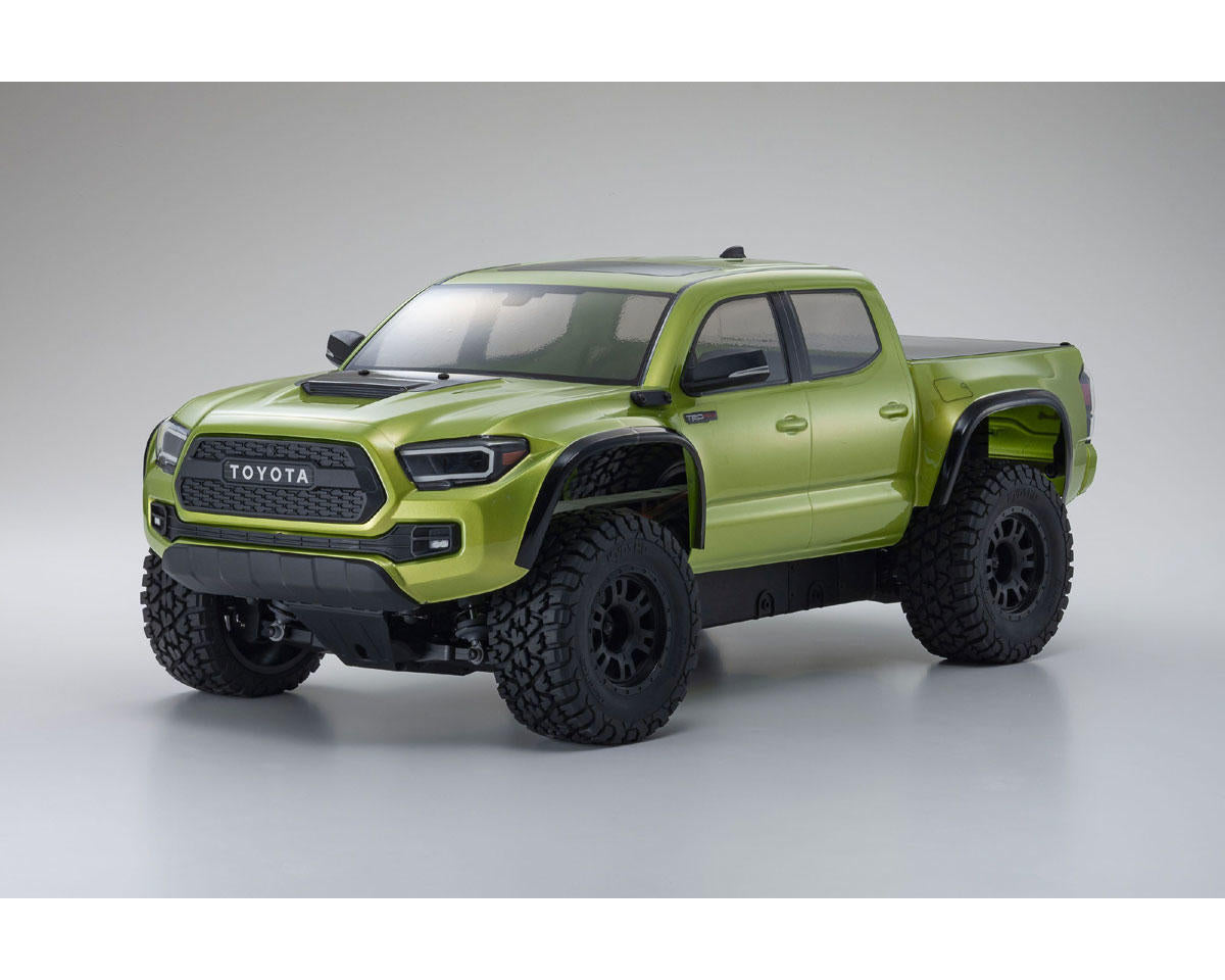 Kyosho - 1:10 Scale Radio Controlled Electric Powered 4WD KB10L Series readyset 2021 Toyota Tacoma TRD Pro Electric Lime