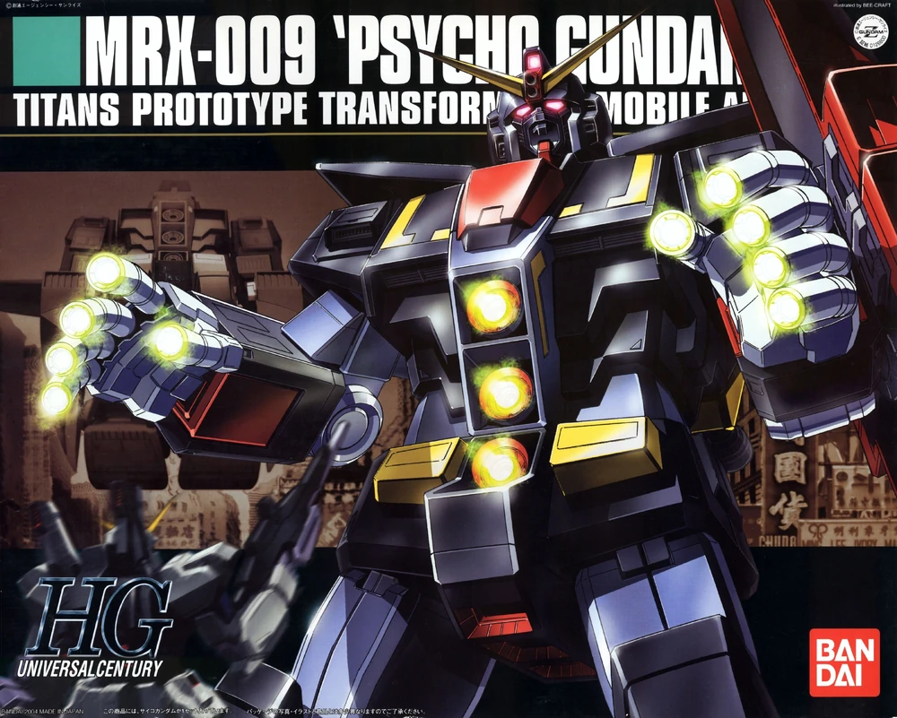 Bandai - MRX-009 Psycho Gundam 1/144 HGUC Model Kit