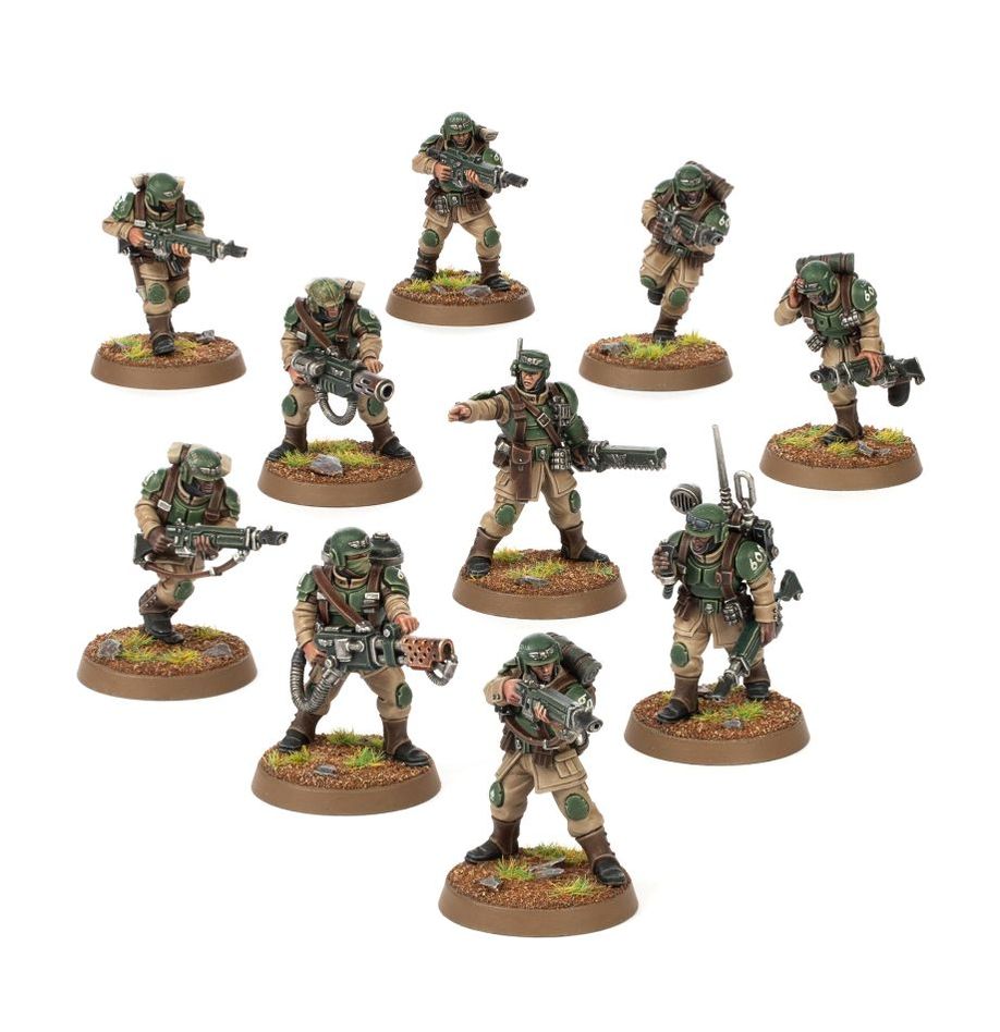 Games Workshop - Warhammer 40,000: Astra Militarum - Cadian Shock Troops