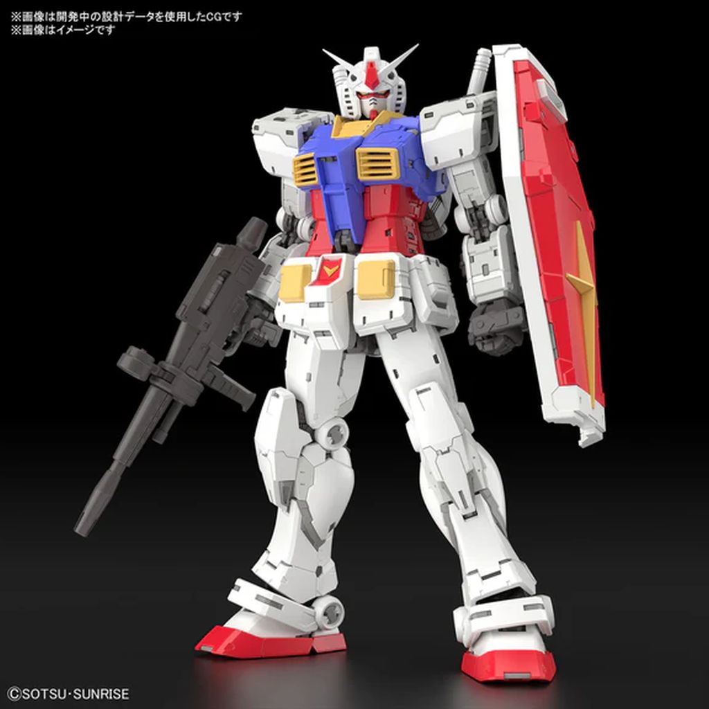 Bandai - RX-78-2 Gundam Ver. 2.0 "Mobile Suit Gundam", Bandai Hobby RG 1/144