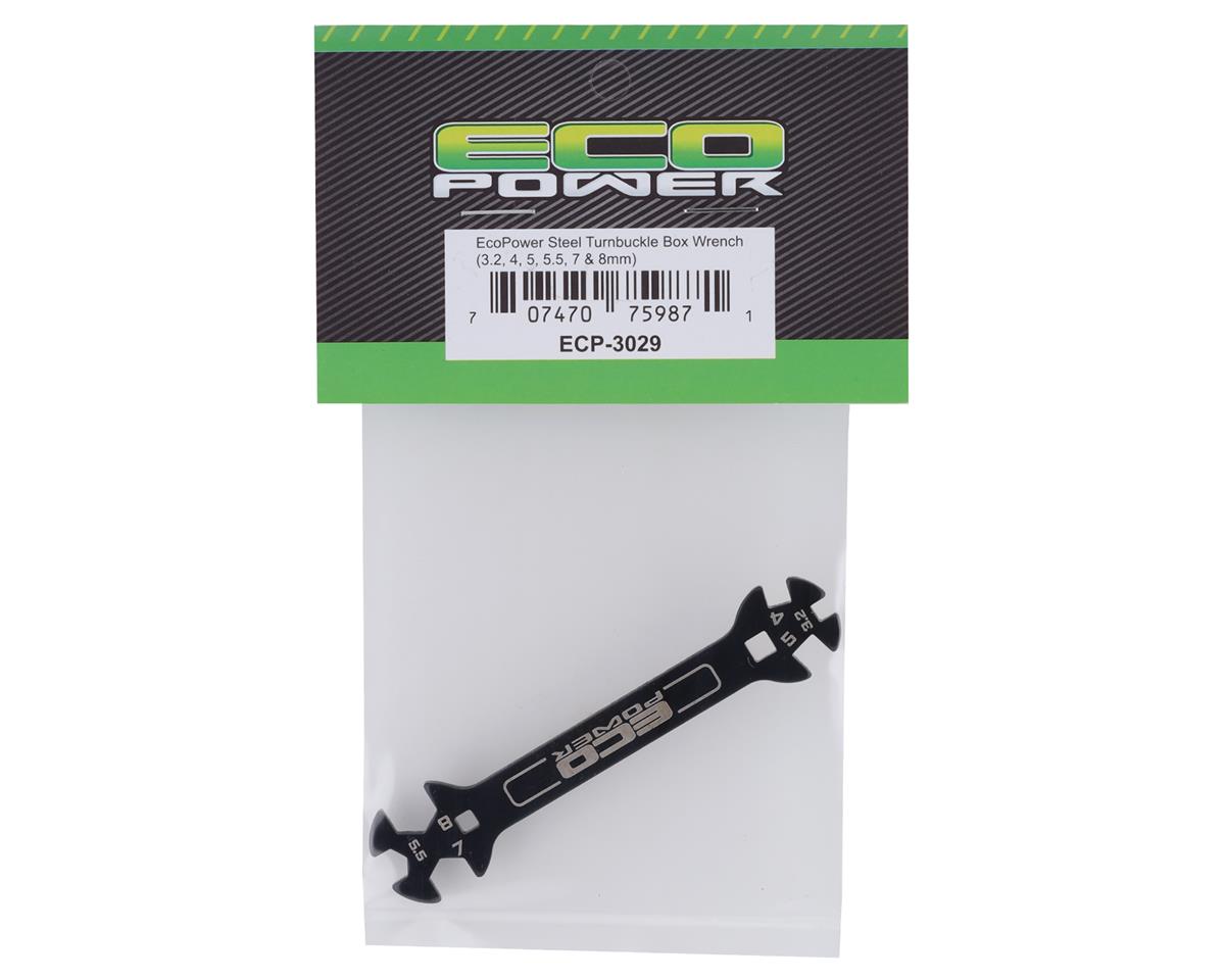 EcoPower - EcoPower Steel Turnbuckle Box Wrench (3.2, 4, 5, 5.5, 7 & 8mm)