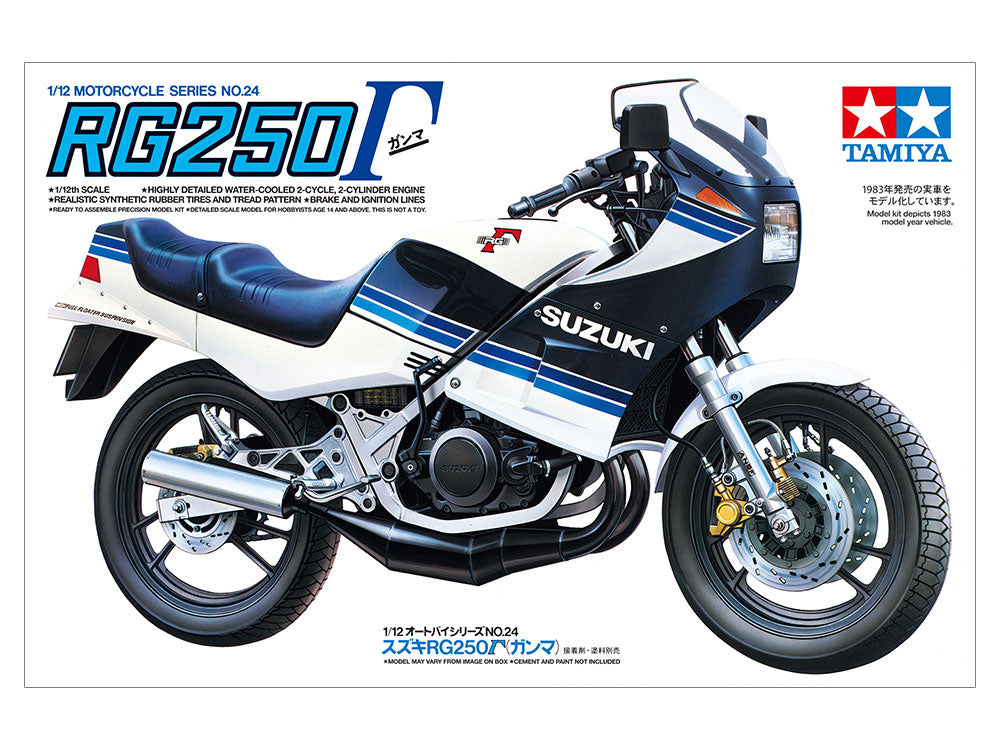Tamiya - 1/12 Suzuki RG250 Model Motorcycle Kit