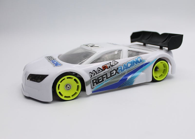 Reflex Racing - RX600F0Y REFLEX RACING SPEED DISH WHEEL FRONT - 0 OFFSET (YELLOW)