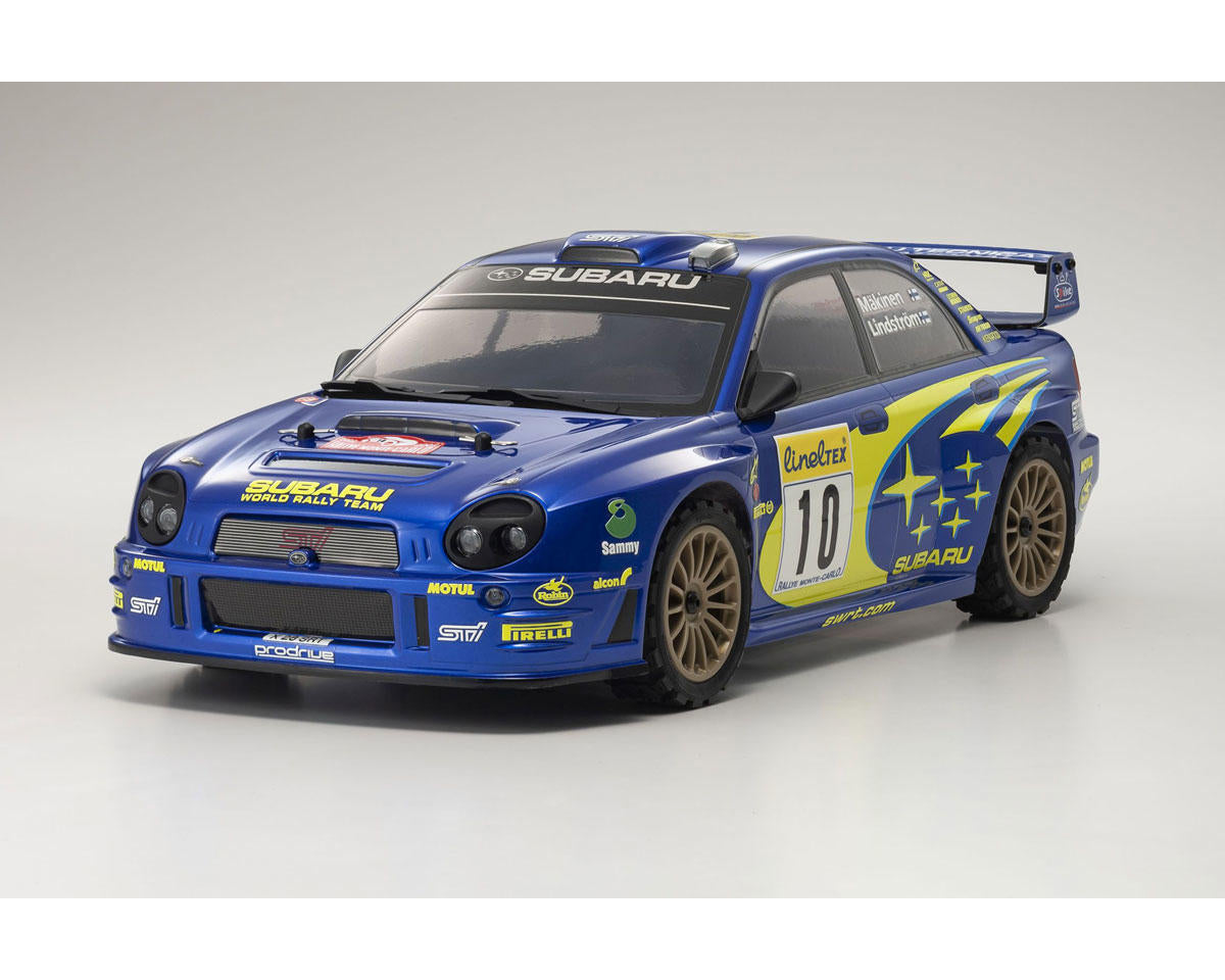 Kyosho - 1:10 Scale Radio Controlled Electric Powered 4WD FAZER Mk2 FZ02-R Series readyset Subaru Impreza WRC 2002
