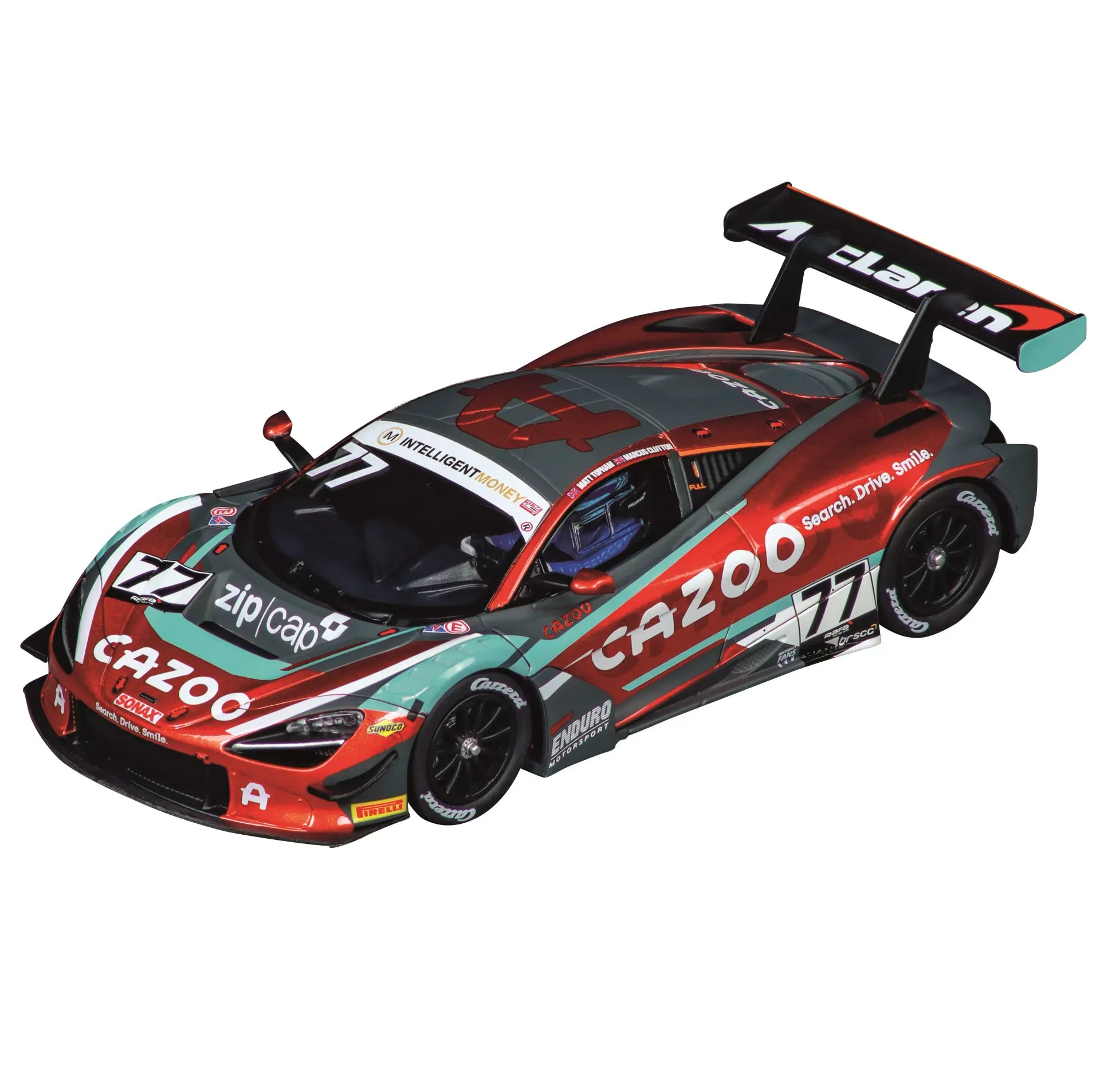 Carrera - "McLaren 720S GT3 "Enduro Motorsport, No.77" British GT 2031" Analogo, Escala 1/32