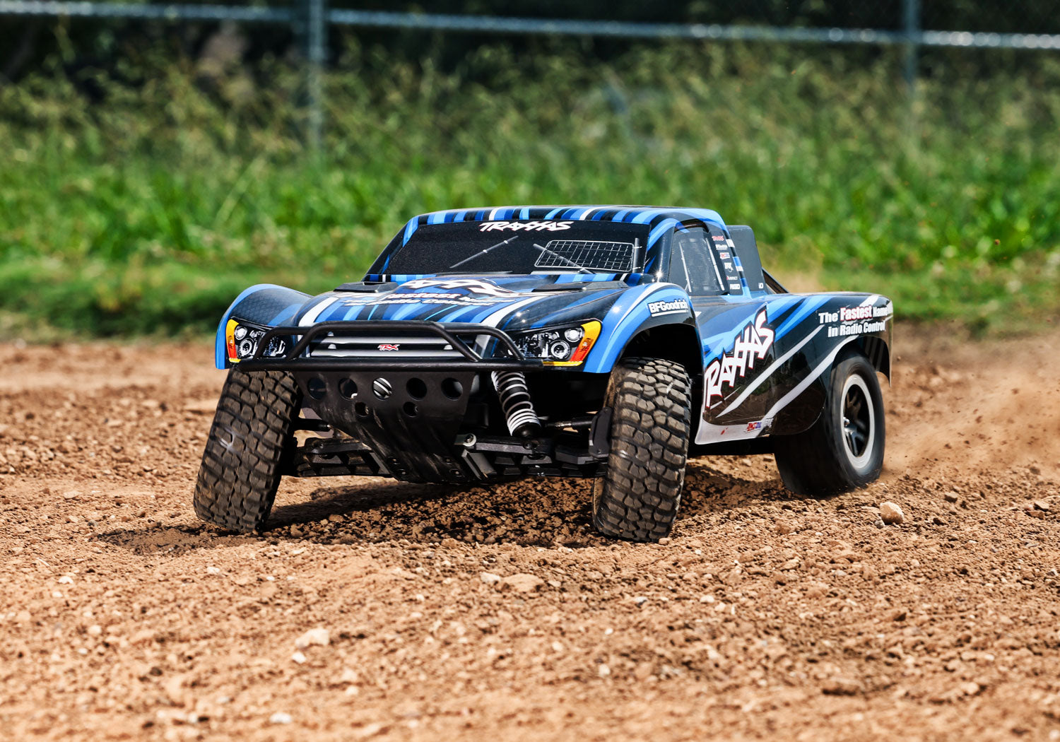 Traxxas - Slash 1/10 RTR 2WD Short Course Truck w/XL-5 ESC, TQ 2.4GHz Radio, Battery & USB-C Charger, Azul