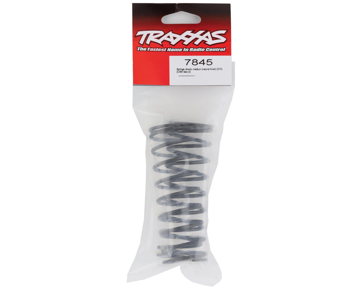 Traxxas - Springs, shock, medium (natural finish) (GTX) (2.355 rate) (2)