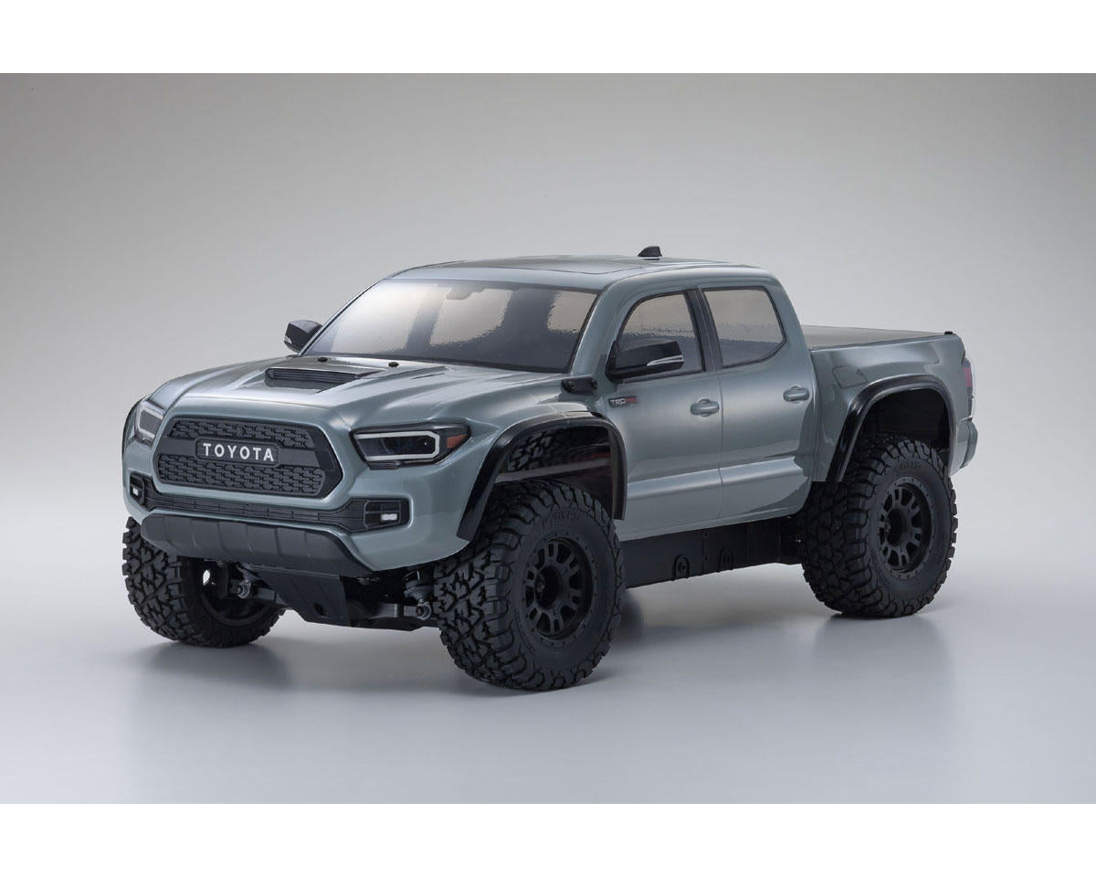 Kyosho - 1:10 Scale Radio Controlled Electric Powered 4WD KB10L Series readyset 2021 Toyota Tacoma TRD Pro Lunar Rock