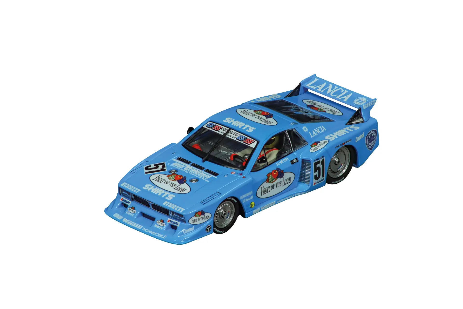 Carrera - "Lancia Beta Montecarlo Turbo "Fruit of the Loom, No.51" Digital, Escala 1/32