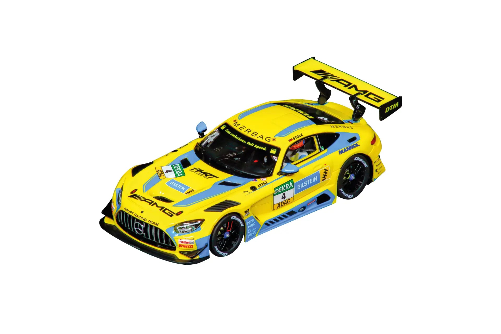Carrera - "Mercedes-AMG GT3 Evo "Mercedes-AMG Team HRT, No.4" DTM 2024" Analogo, Escala 1/32