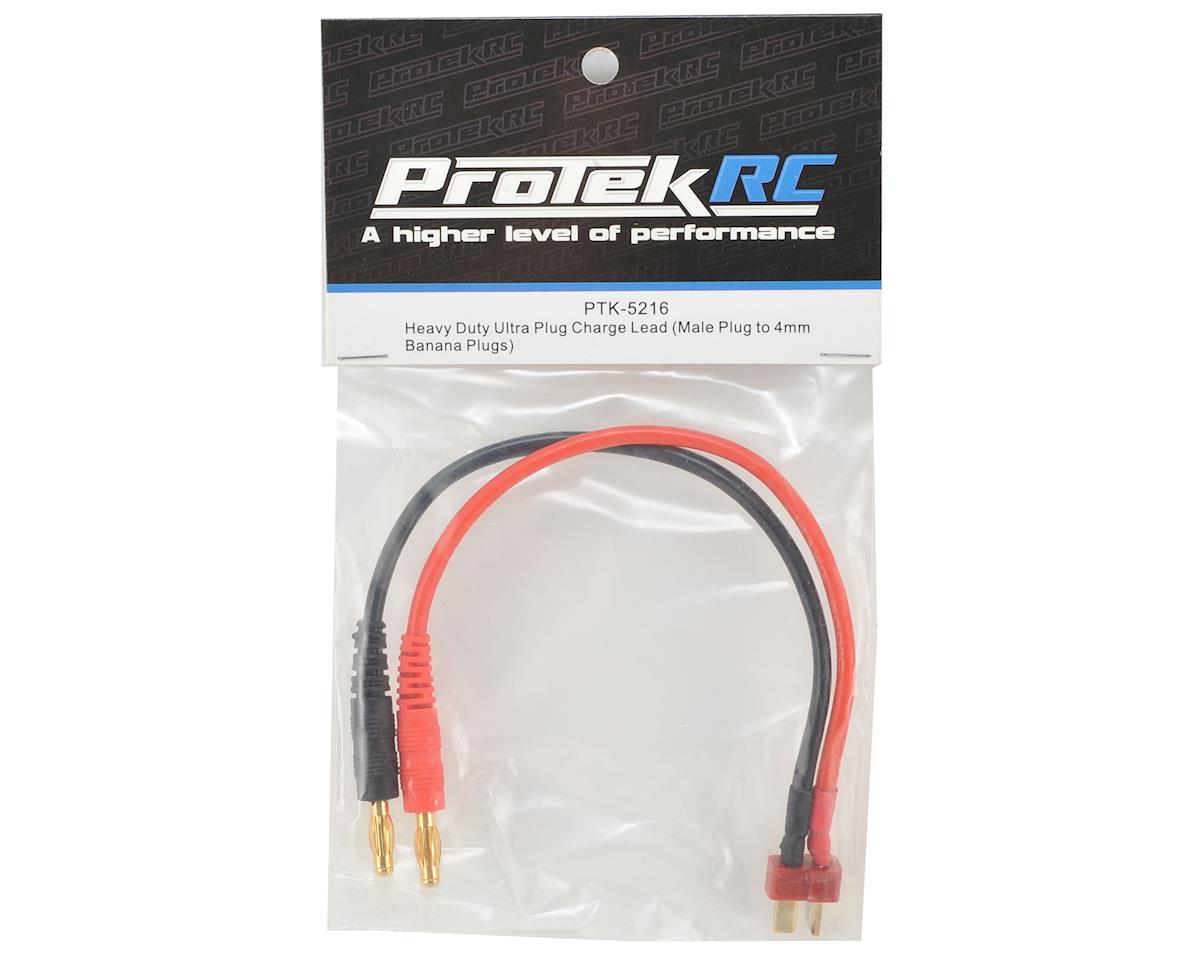 Protek RC - Heavy Duty T-Style Ultra Plug Charge Lead (Male to 4mm Banana)