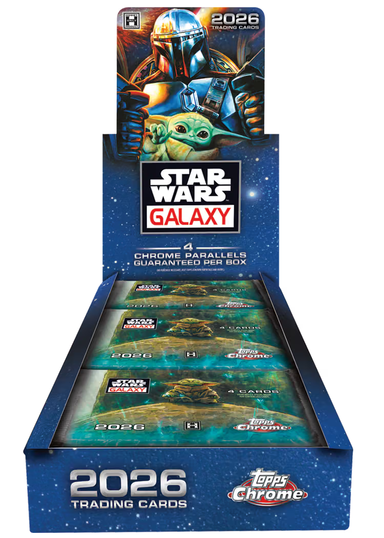 Topps - 2026 Star Wars Chrome® Galaxy - Hobby Box