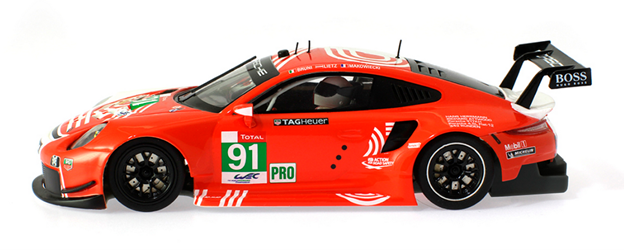 ScaleAuto - Porsche 911.2 GT3 RSR #91 - '20 Le Mans - Análogo, escala 1/32