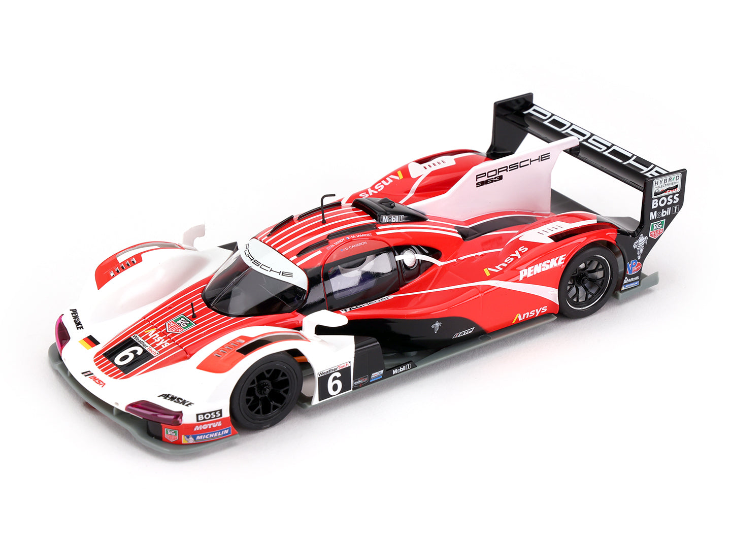 ScaleAuto - Porsche 963 GTP - Penske #6 - '23 Daytona - Análogo, escala 1/32
