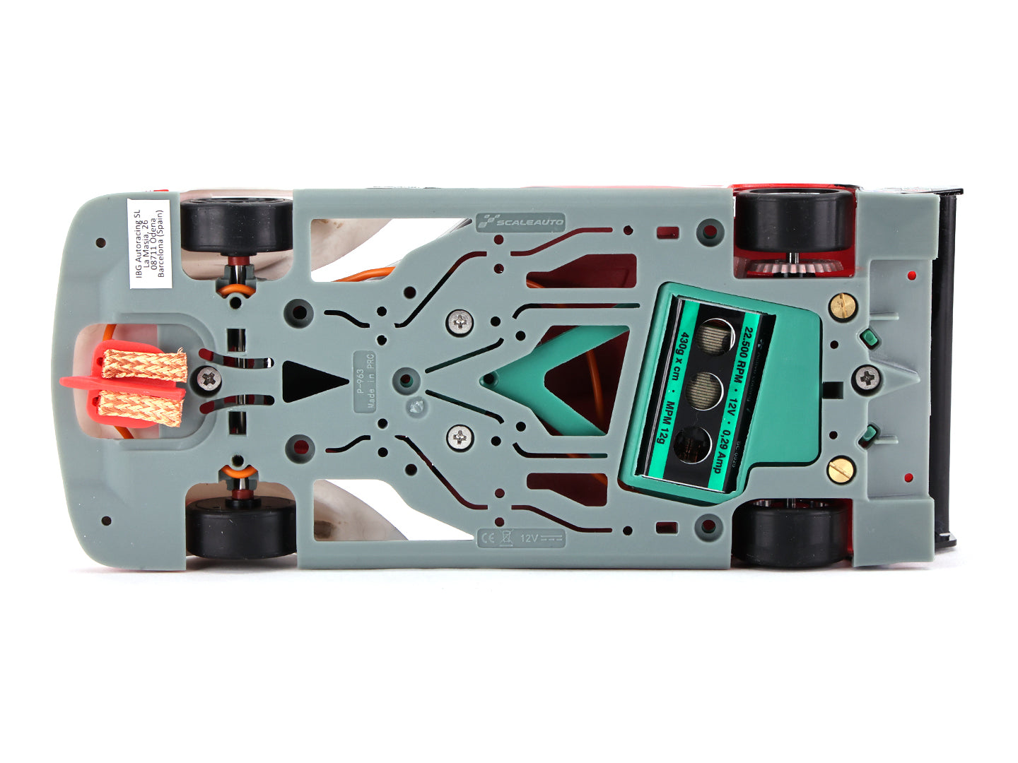 ScaleAuto - Porsche 963 GTP - Penske #6 - '23 Daytona - Análogo, escala 1/32