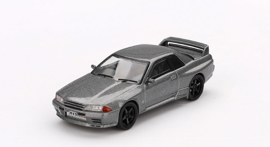 Mini GT - Nissan Skyline GT-R (NISMO BNR32 CRS Version) Dark Metal Gray 1/64