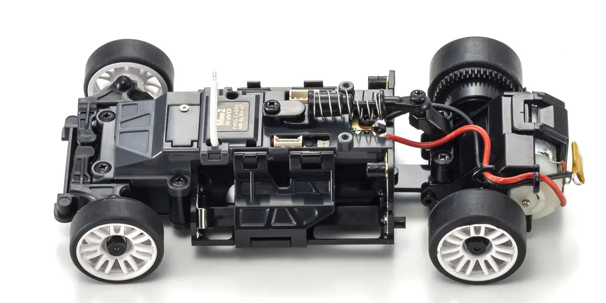 Kyosho - MINI-Z RWD MR-04 readyset Porsche 911 GT3 RS GT Silver Metallic